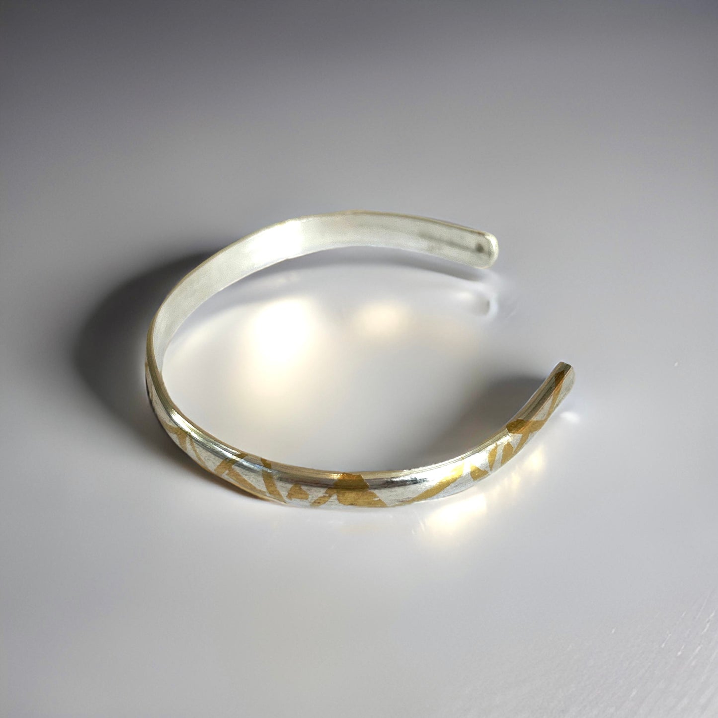 Silver And Gold Keum Boo - SilverLines Jewellery