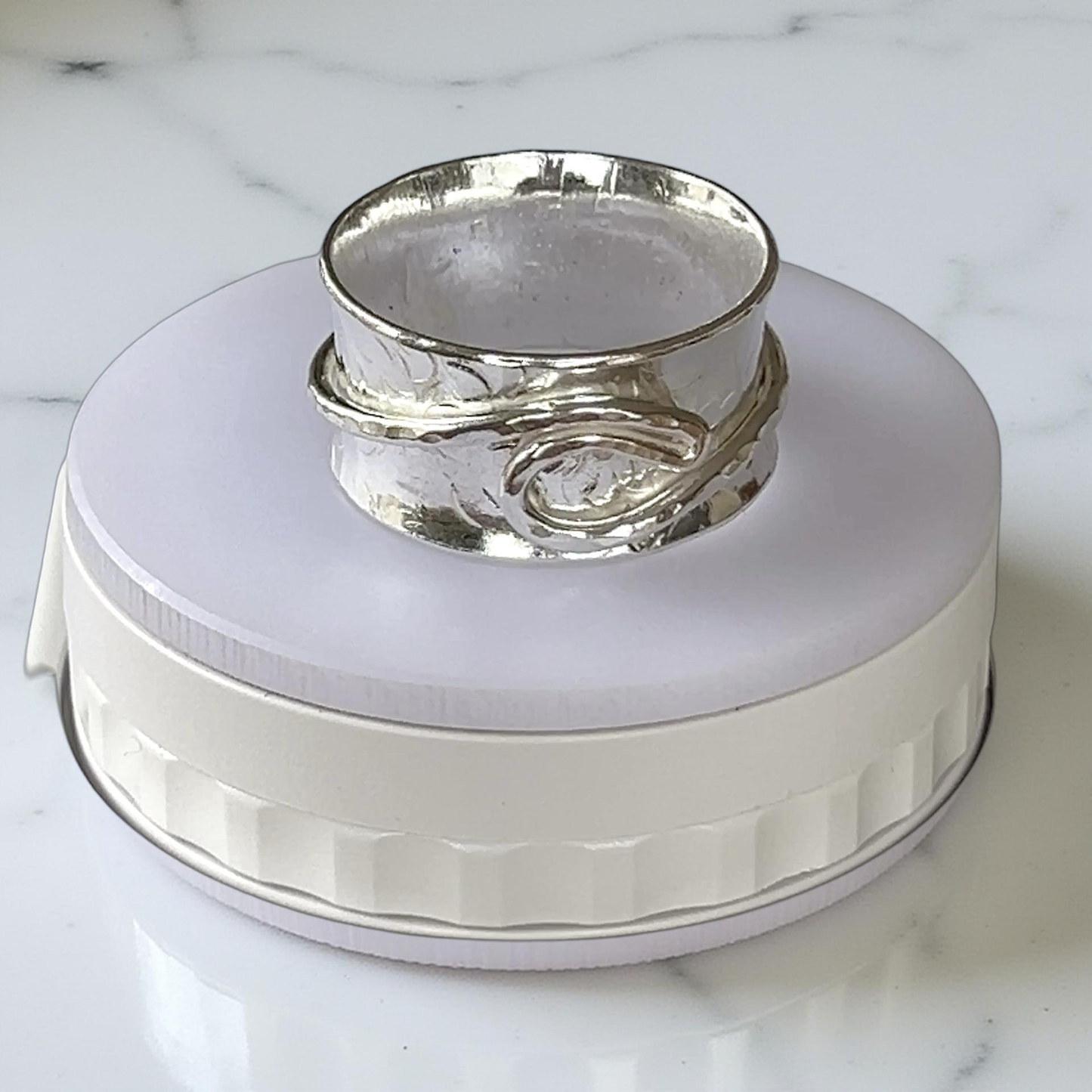 Wave Spinner Ring - SilverLines Jewellery