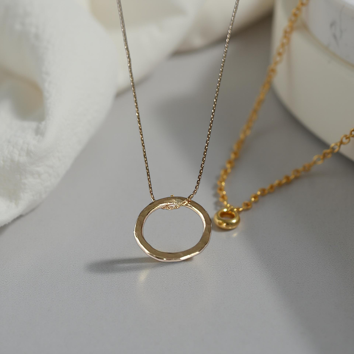 Eternal Friendship Gold Necklace - Silver Lines Jewellery