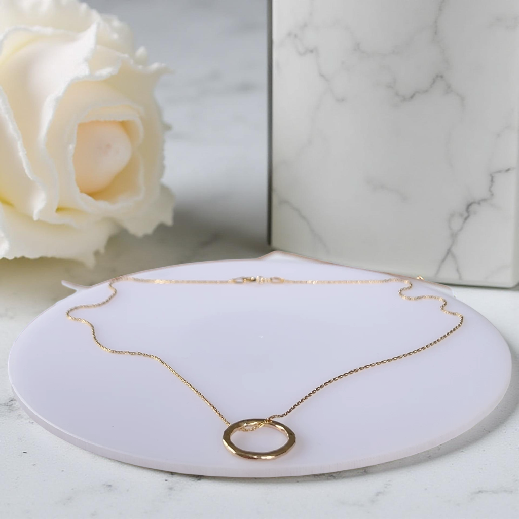 Eternal Friendship Gold Necklace - Silver Lines Jewellery
