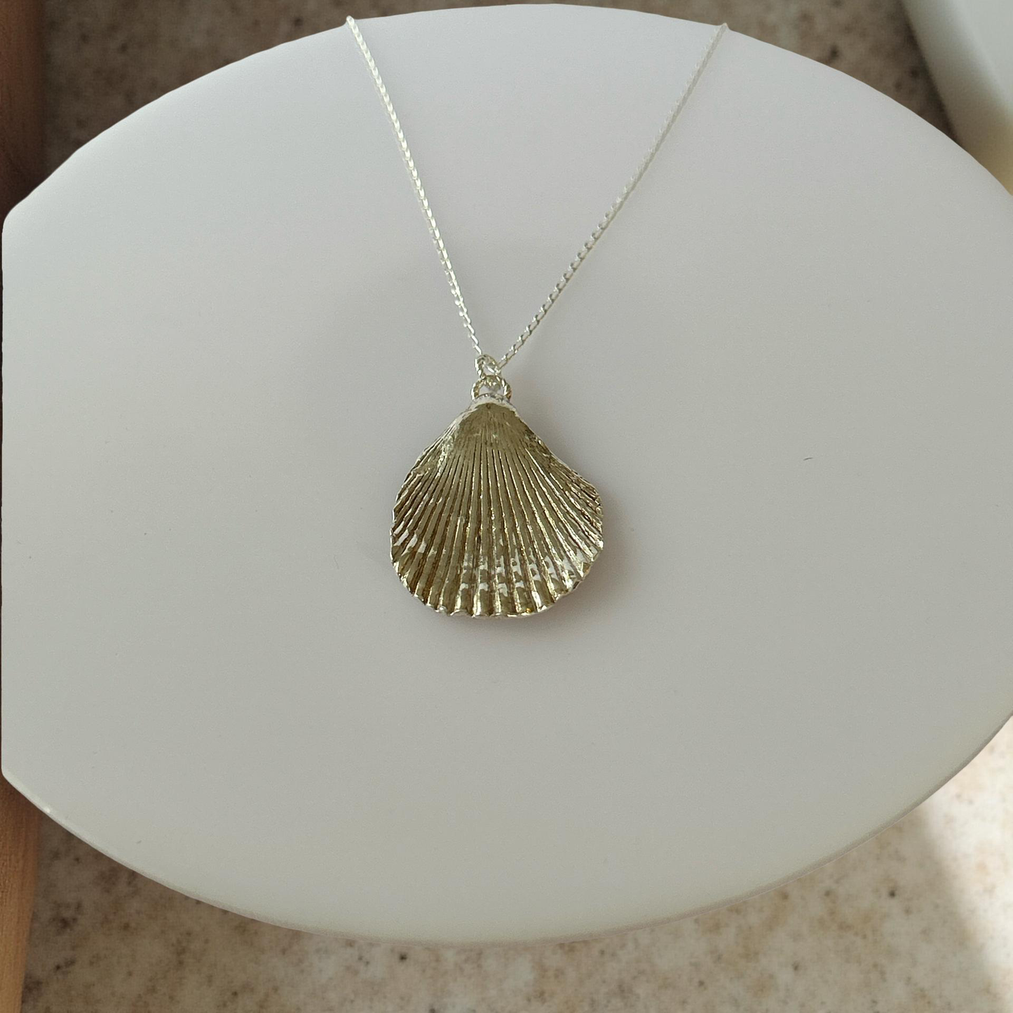 SilverLines Statement Seashell Necklace - SilverLines Jewellery