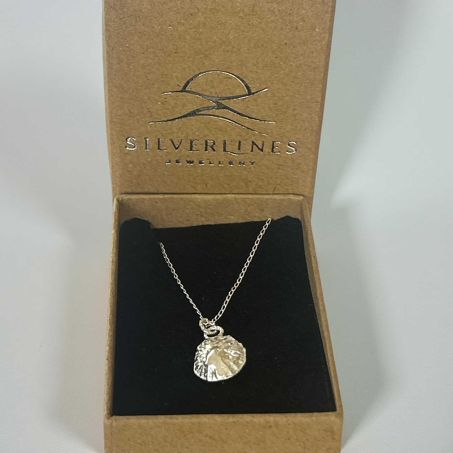 Silver Limpet Shell Necklace - Silver Lines Jewellery