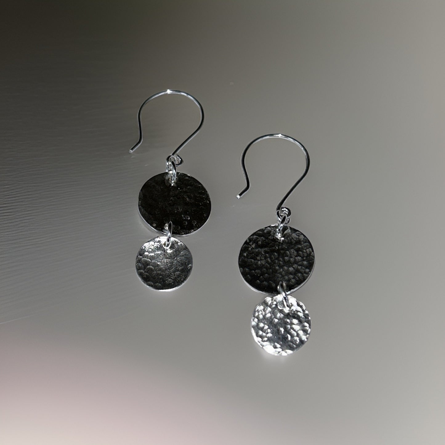 Silver Drop Earrings - Silver Lines Jewellery
