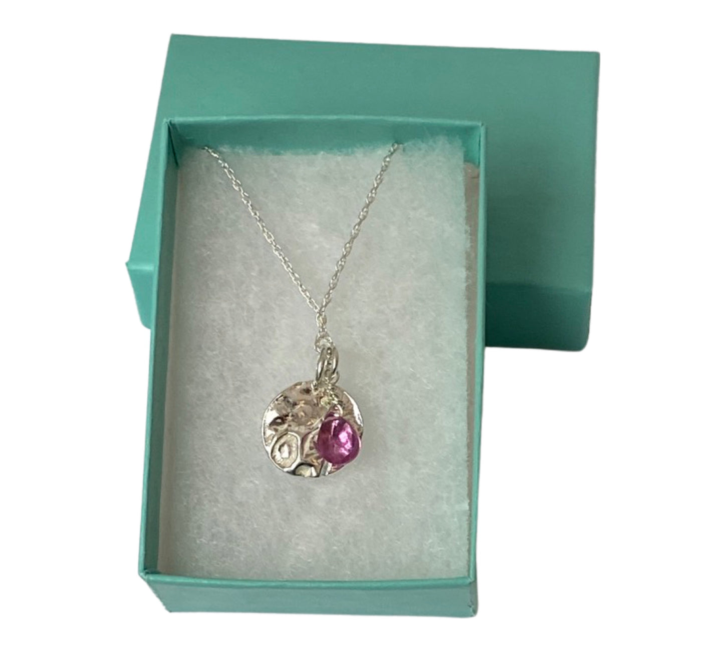 Garnet Birthstone Necklace - Love Beach Beads