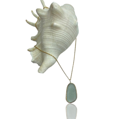 Gold Ocean Sea Glass - Love Beach Beads