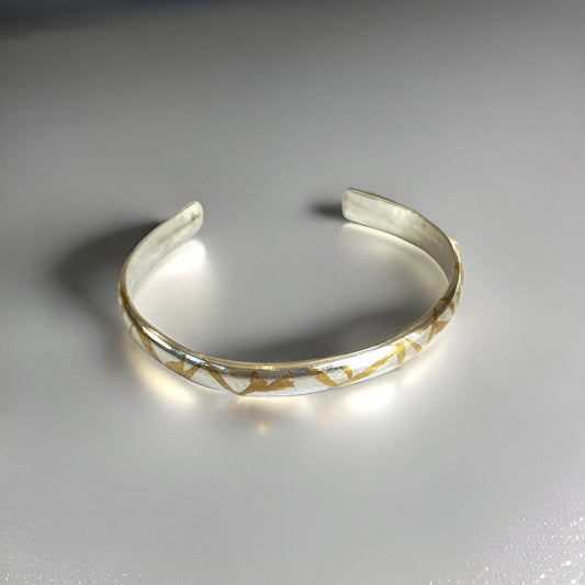 Silver And Gold Keum Boo - SilverLines Jewellery