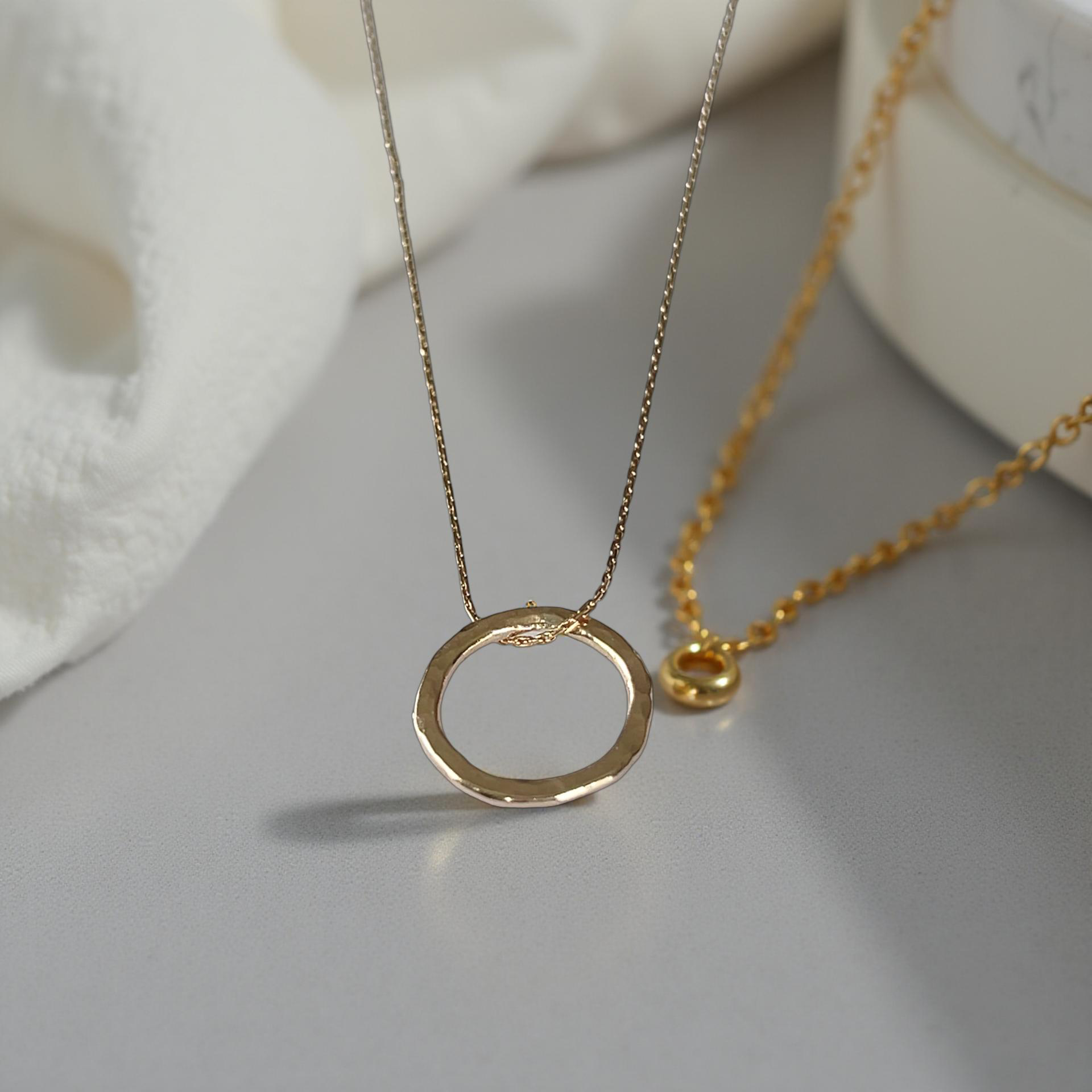 Eternal Friendship Gold Necklace - Silver Lines Jewellery