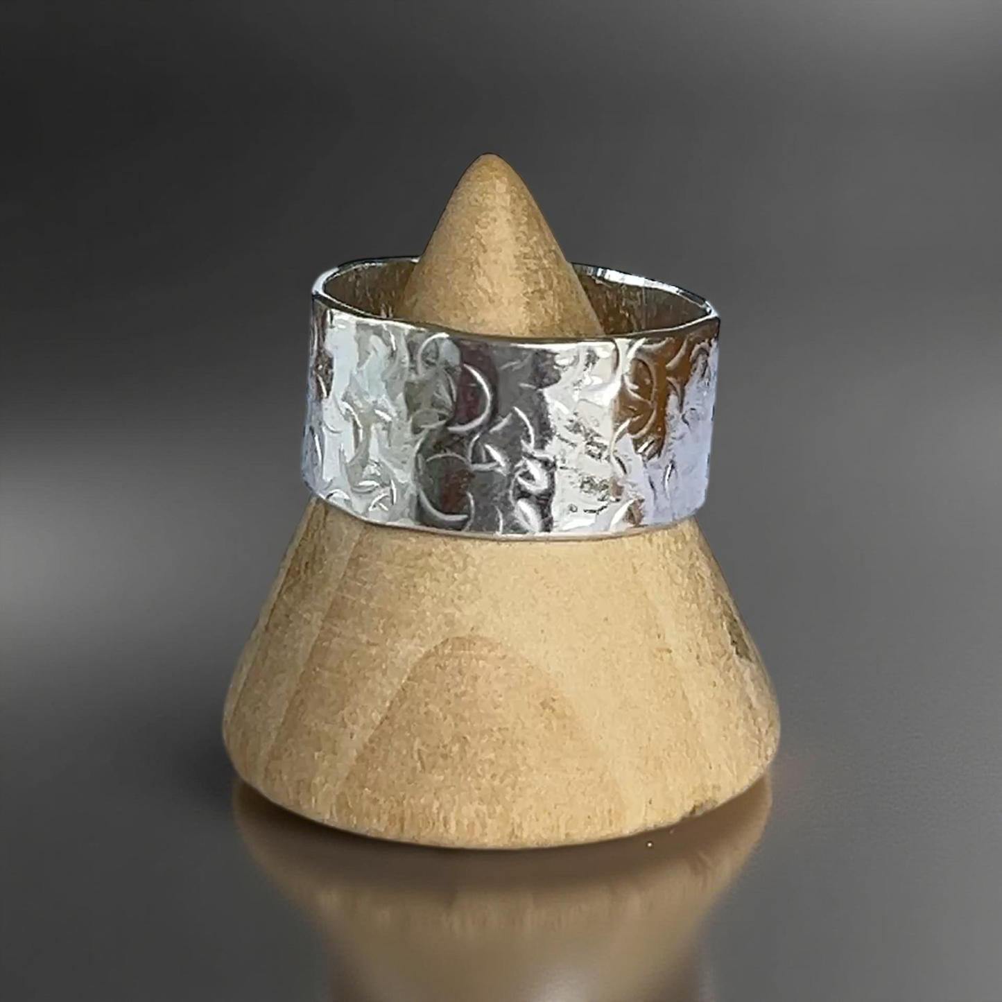 Silver Wide Band Ring