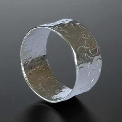 Silver Wide Band Ring