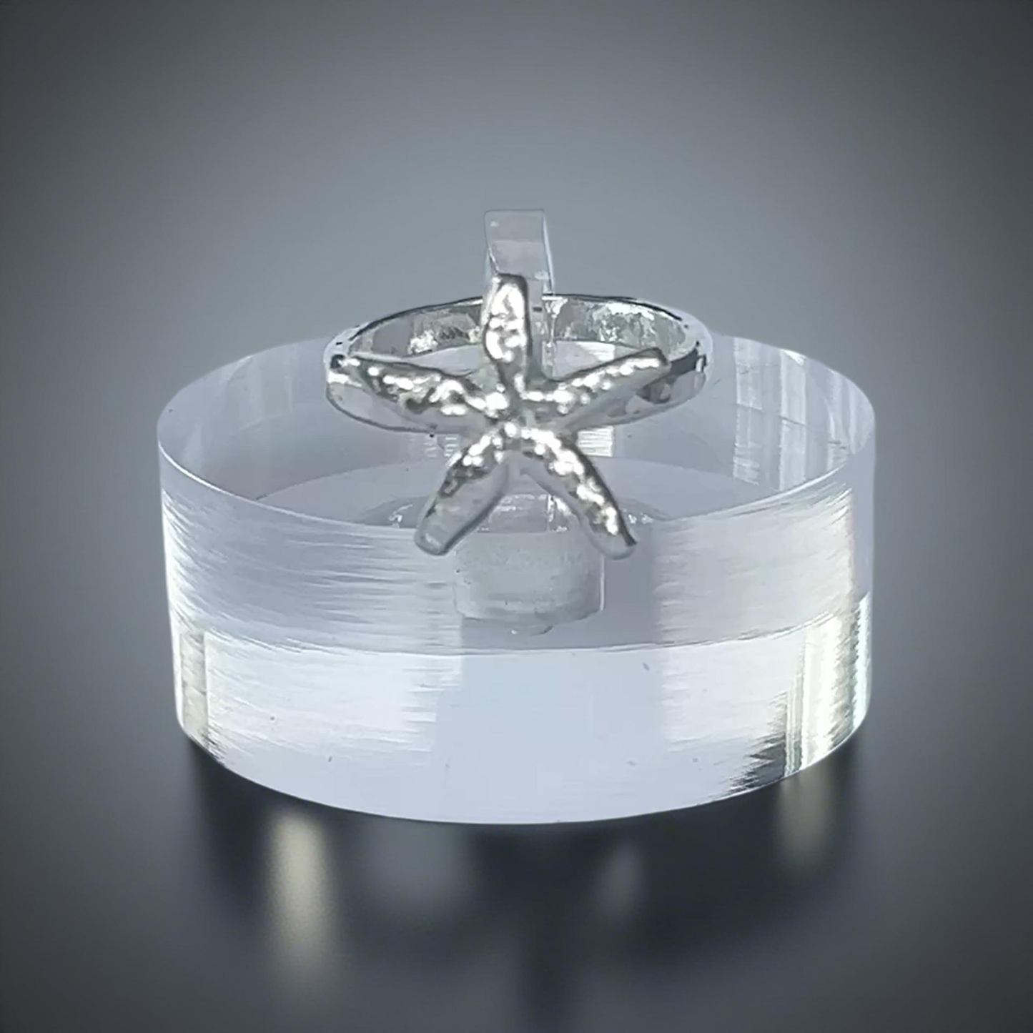 Starfish Silver Ring - SilerLines Jewellery