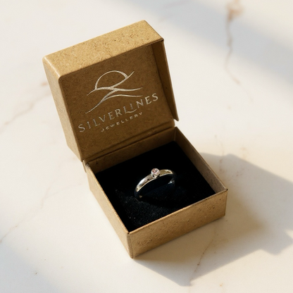The Rose Tide Ring - Silver Lines Jewellery