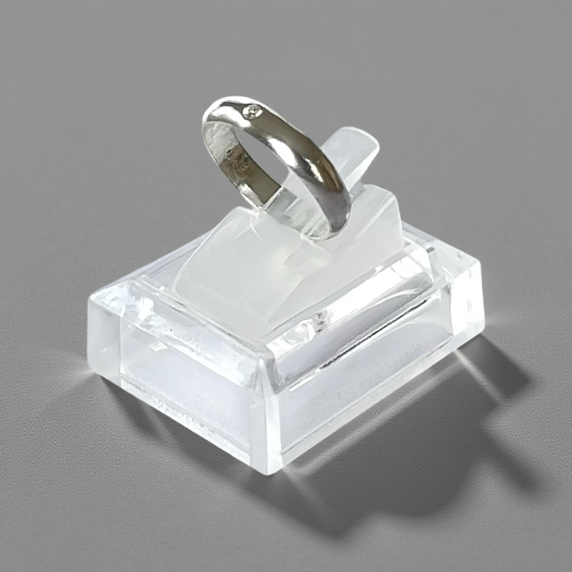 Silver Zirconia Flush Set Rings - SilverLines Jewellery