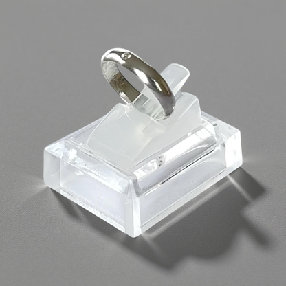 Silver Zirconia Flush Set Rings - SilverLines Jewellery