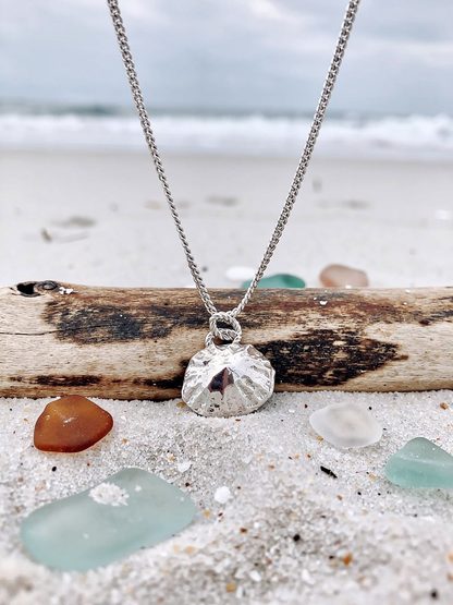 Silver Limpet Shell Necklace - Silver Lines Jewellery