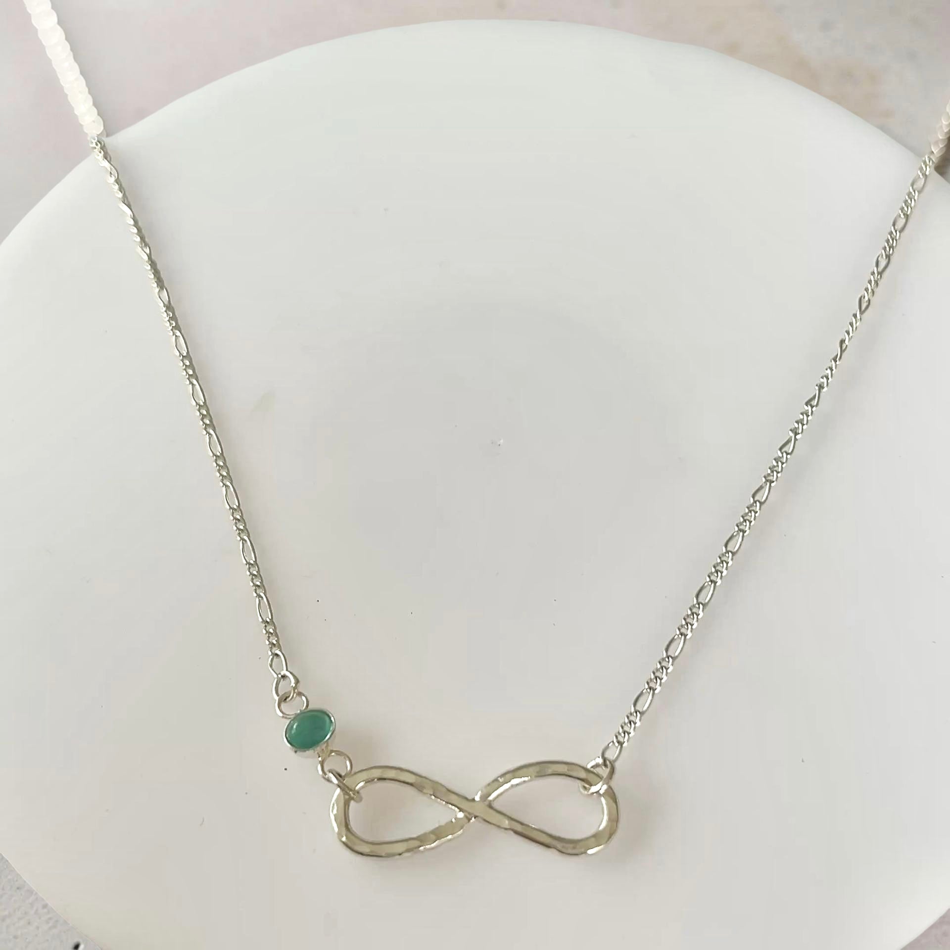 The Ocean Whisper Knot Necklace - Silver Lines Jewellery