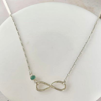The Ocean Whisper Knot Necklace - Silver Lines Jewellery