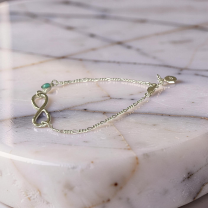 Ocean Whisper Knot Bracelet - Silver Lines Jewellery