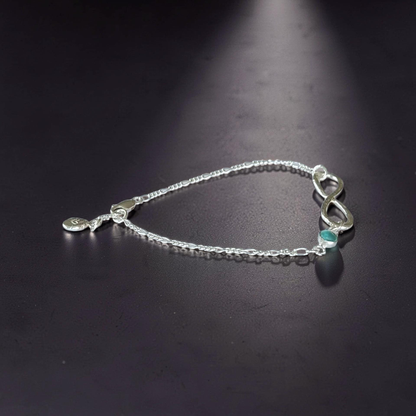 Ocean Whisper Knot Bracelet - Silver Lines Jewellery