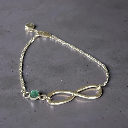 Ocean Whisper Knot Bracelet - Silver Lines Jewellery