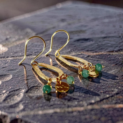 Ocean Mist Amazonite Earrings - SilverLines Jewellery