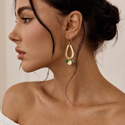 Ocean Mist Amazonite Earrings - SilverLines Jewellery