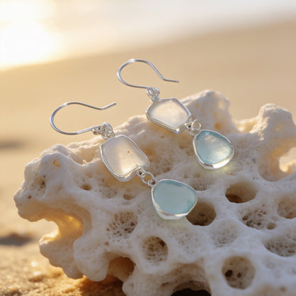 Coastal Soul Sea Glass Earrings