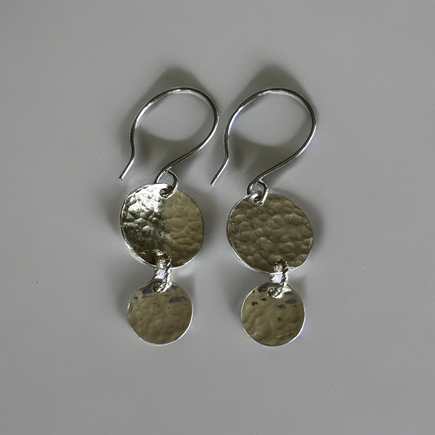 Silver  Drop Earrings - Silver Lines Jewellery