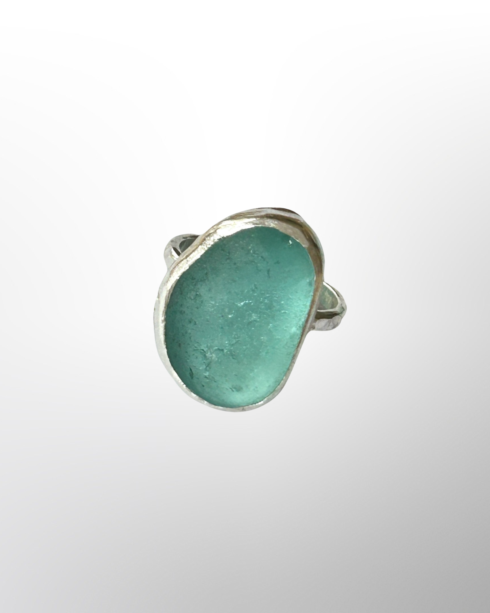 Sea glass Rings - Silver Lines Jewellery