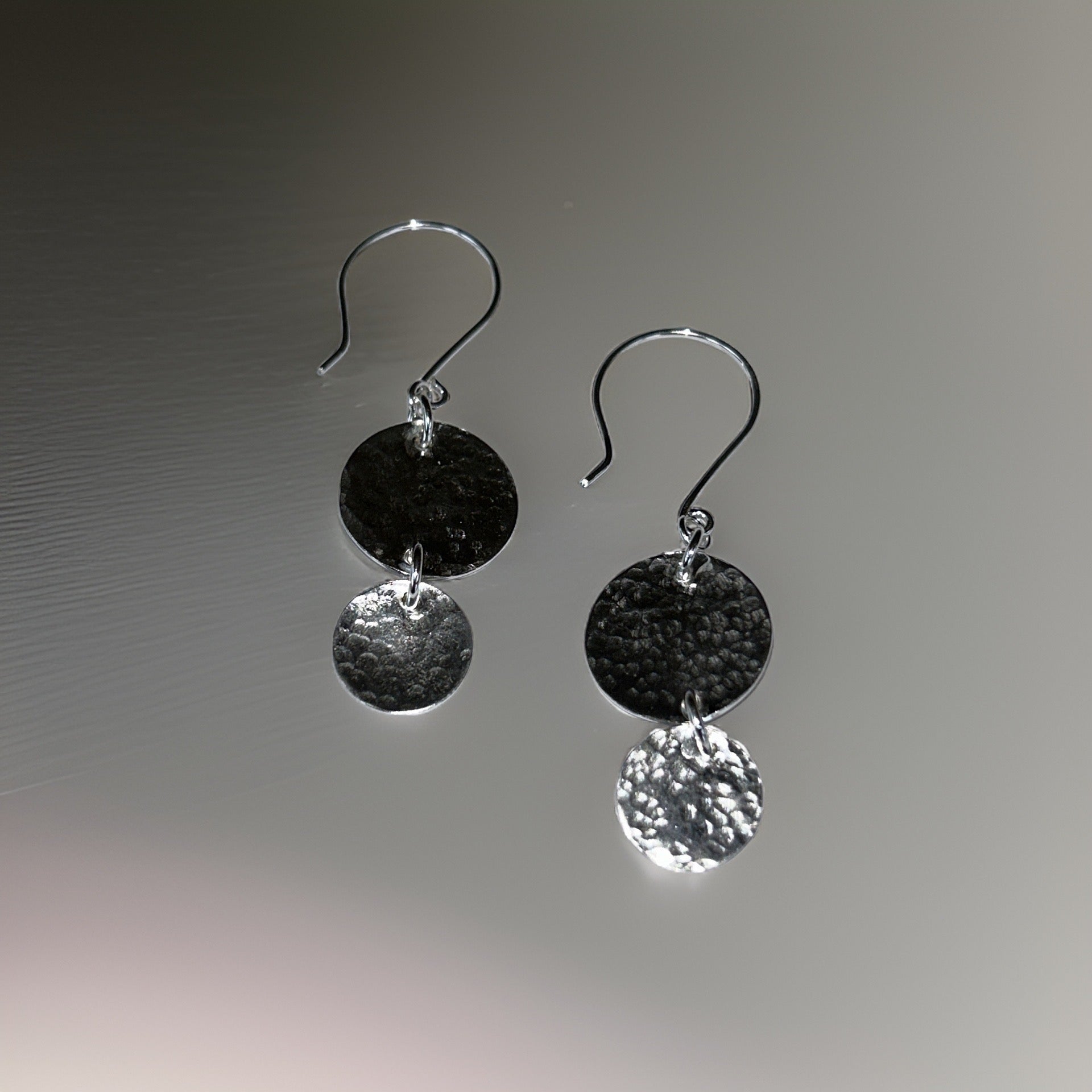 Silver Drop Earrings - Silver Lines Jewellery