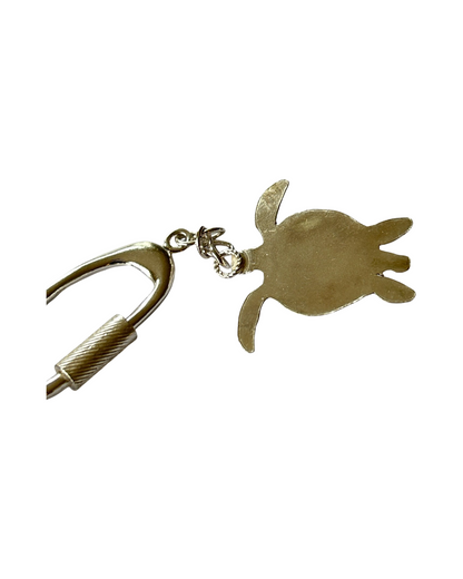 Turtle key ring - Silver Lines Jewellery