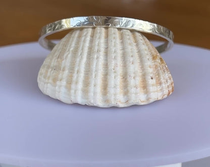 Elegant Silver Cuff Bracelet