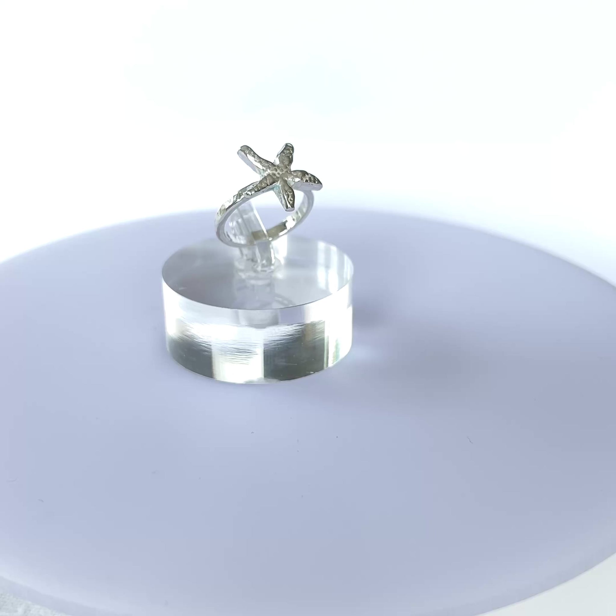 Starfish Silver Ring - SilerLines Jewellery