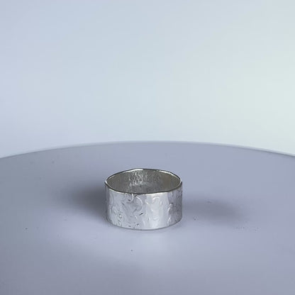 Silver Wide Band Ring