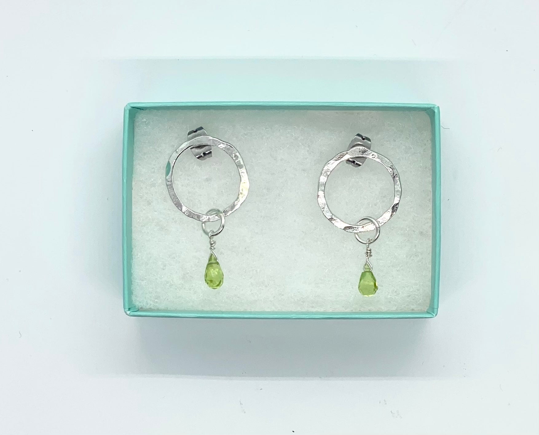 Peridot Earrings - Love Beach Beads