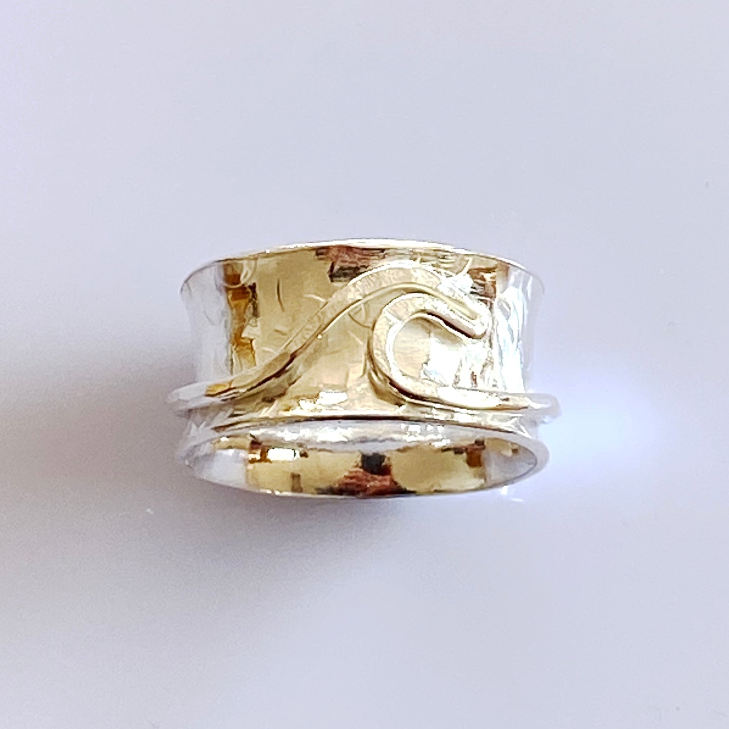 Wave Spinner Ring - Love Beach Beads