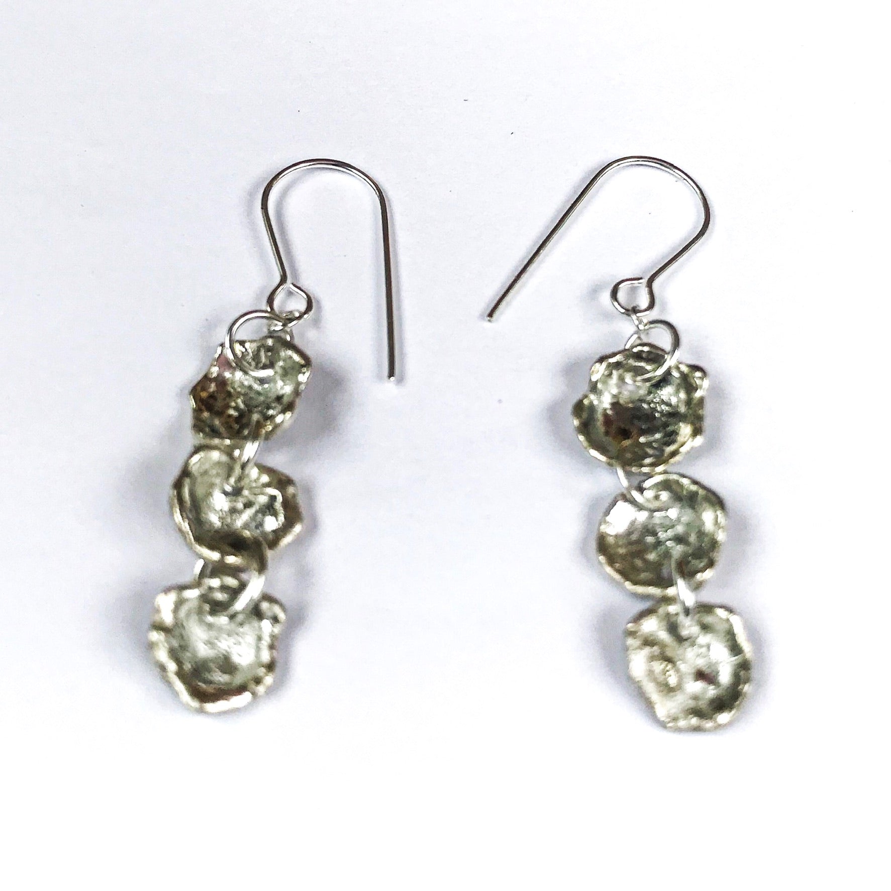 Silver 2025 color earrings