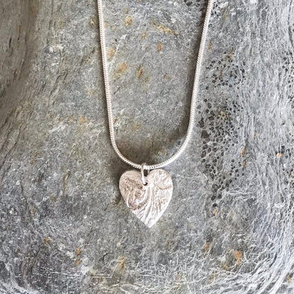 Forever Heart Silver Necklace - Love Beach Beads