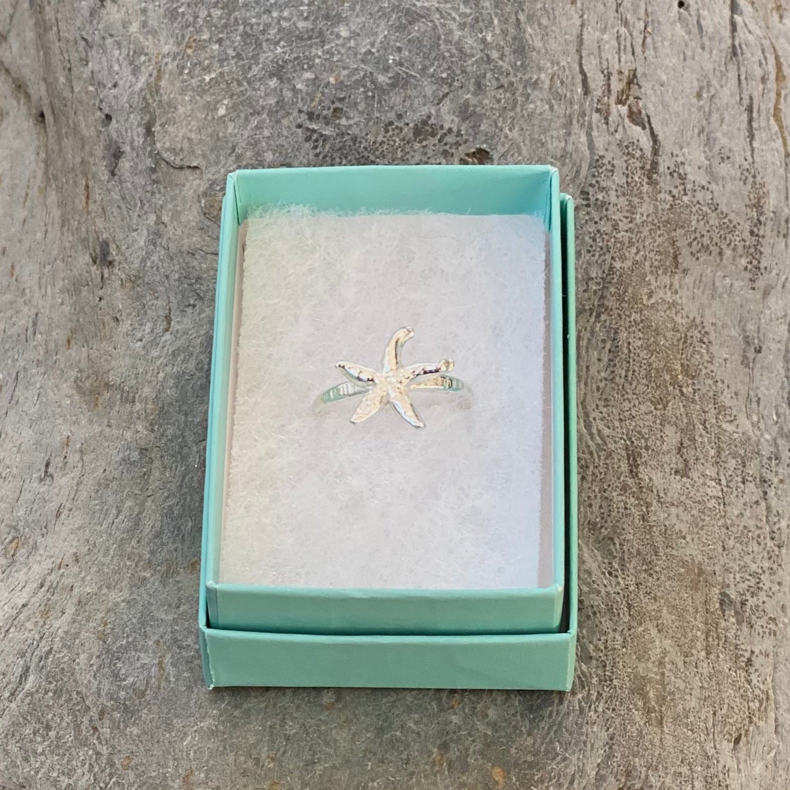Starfish Silver Ring - SilerLines Jewellery