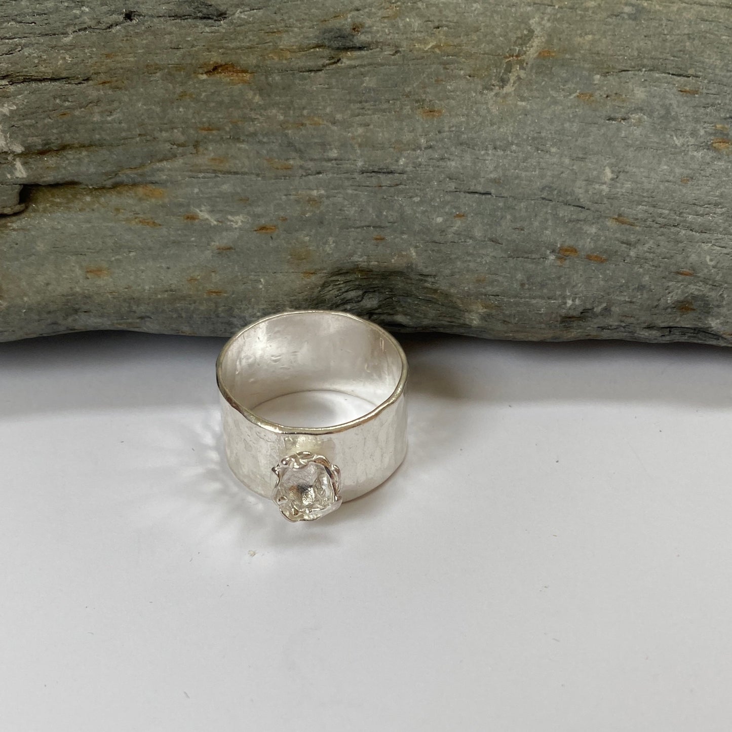 Sterling Silver Organic Ring - Love Beach Beads