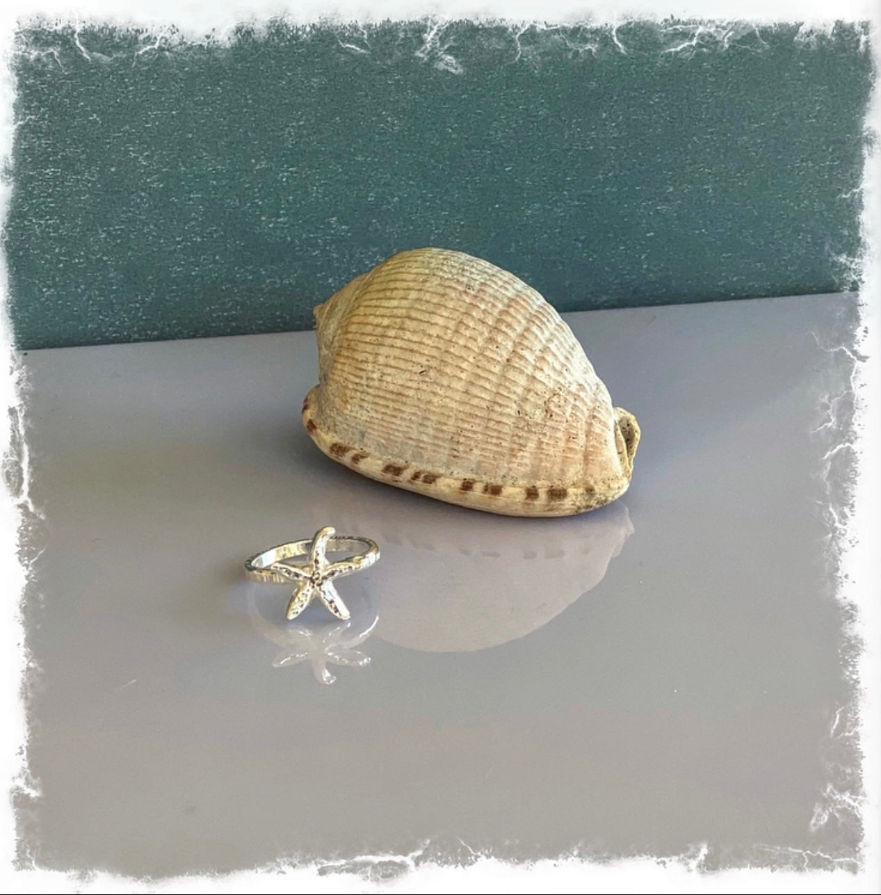 Starfish Silver Ring - Love Beach Beads