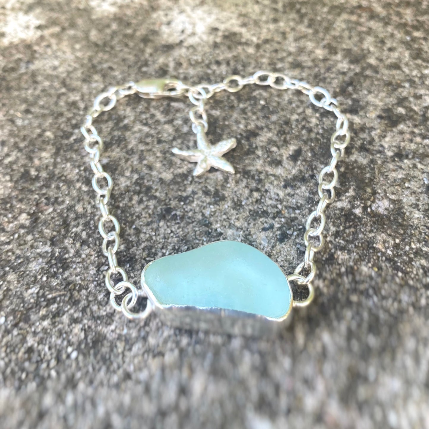Sea Glass Bracelet - Love Beach Beads