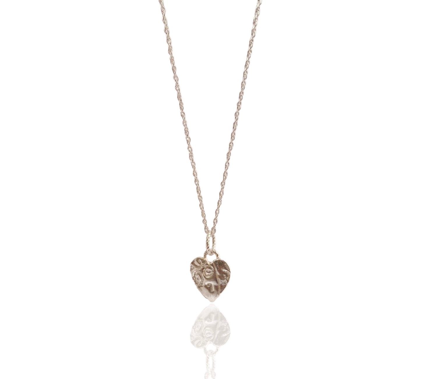 Forever Heart Silver Necklace - Love Beach Beads