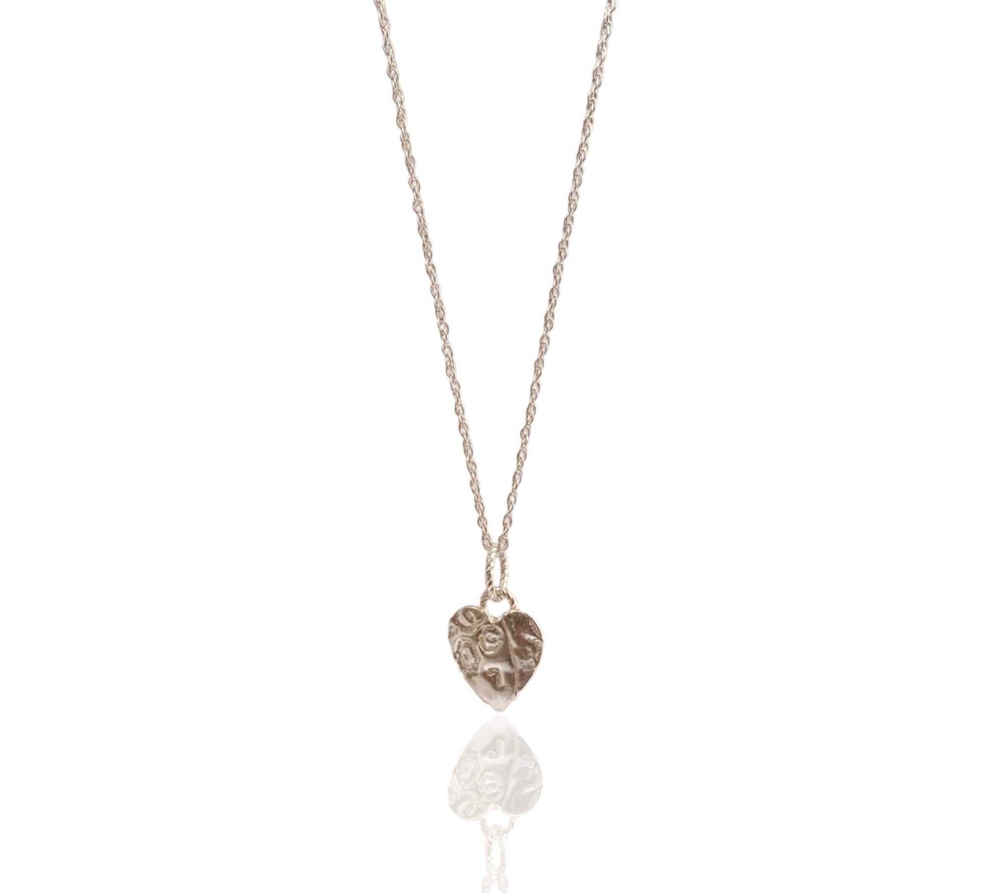 Forever Heart Silver Necklace - Love Beach Beads