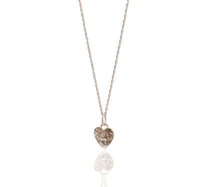 Forever Heart Silver Necklace - Love Beach Beads
