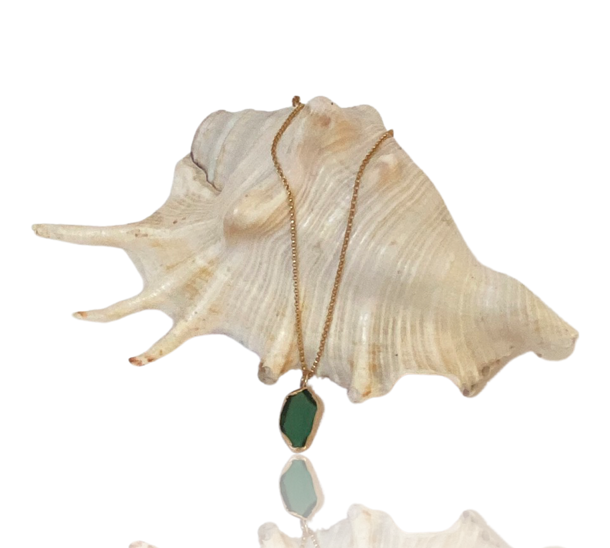 Gold Ocean Sea Glass - Love Beach Beads