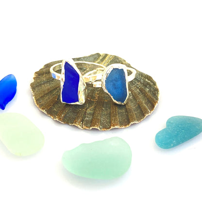 Sea glass Rings - Love Beach Beads