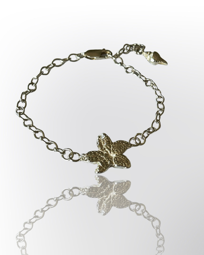 Silver Starfish Bracelet - Silver Lines Jewellery