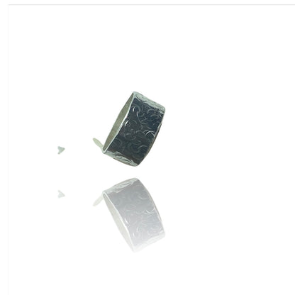 Silver Wide Band Ring - Love Beach Beads