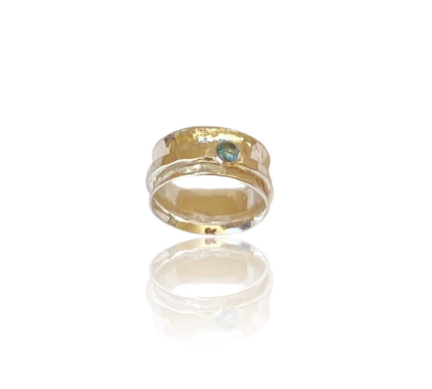 Topaz Spinner Ring - Love Beach Beads