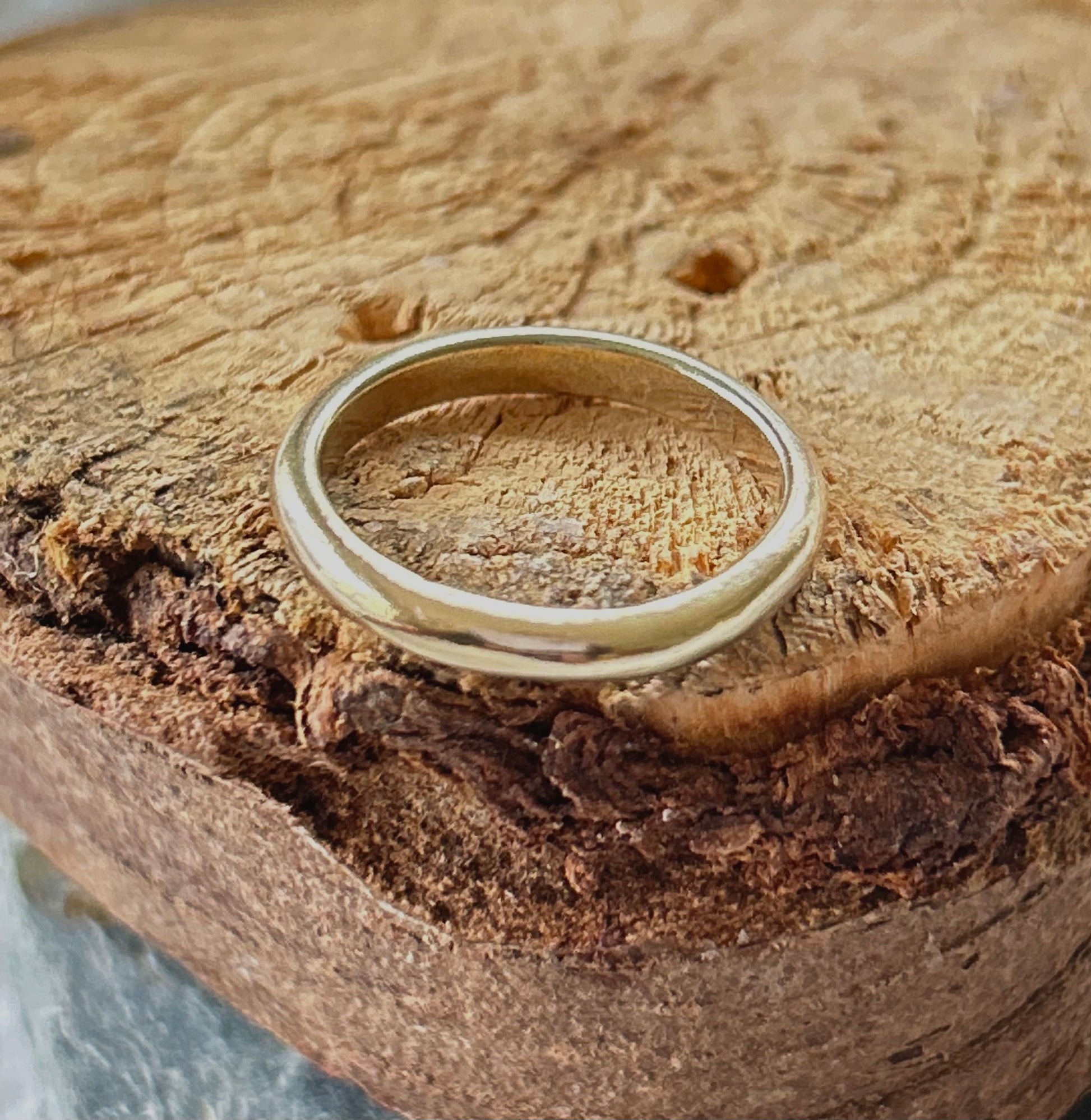 Gold Wedding Ring - Love Beach Beads